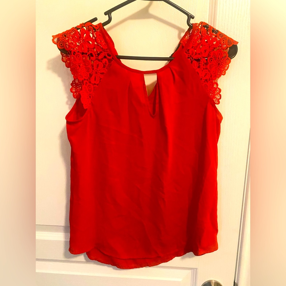 Express Women’s Top with Cutout Sleeve Detail